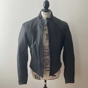 Dainese Authentic Leather motorcycle riding jacket. Size Small